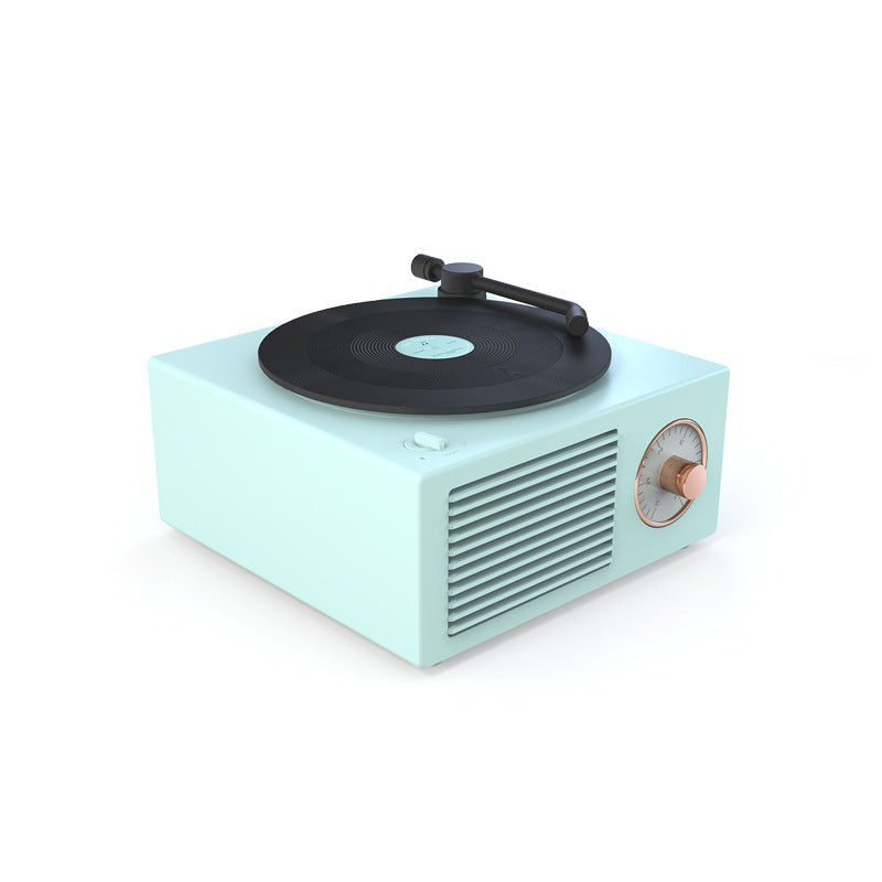 Retro Mini Bluetooth Phonograph Speaker