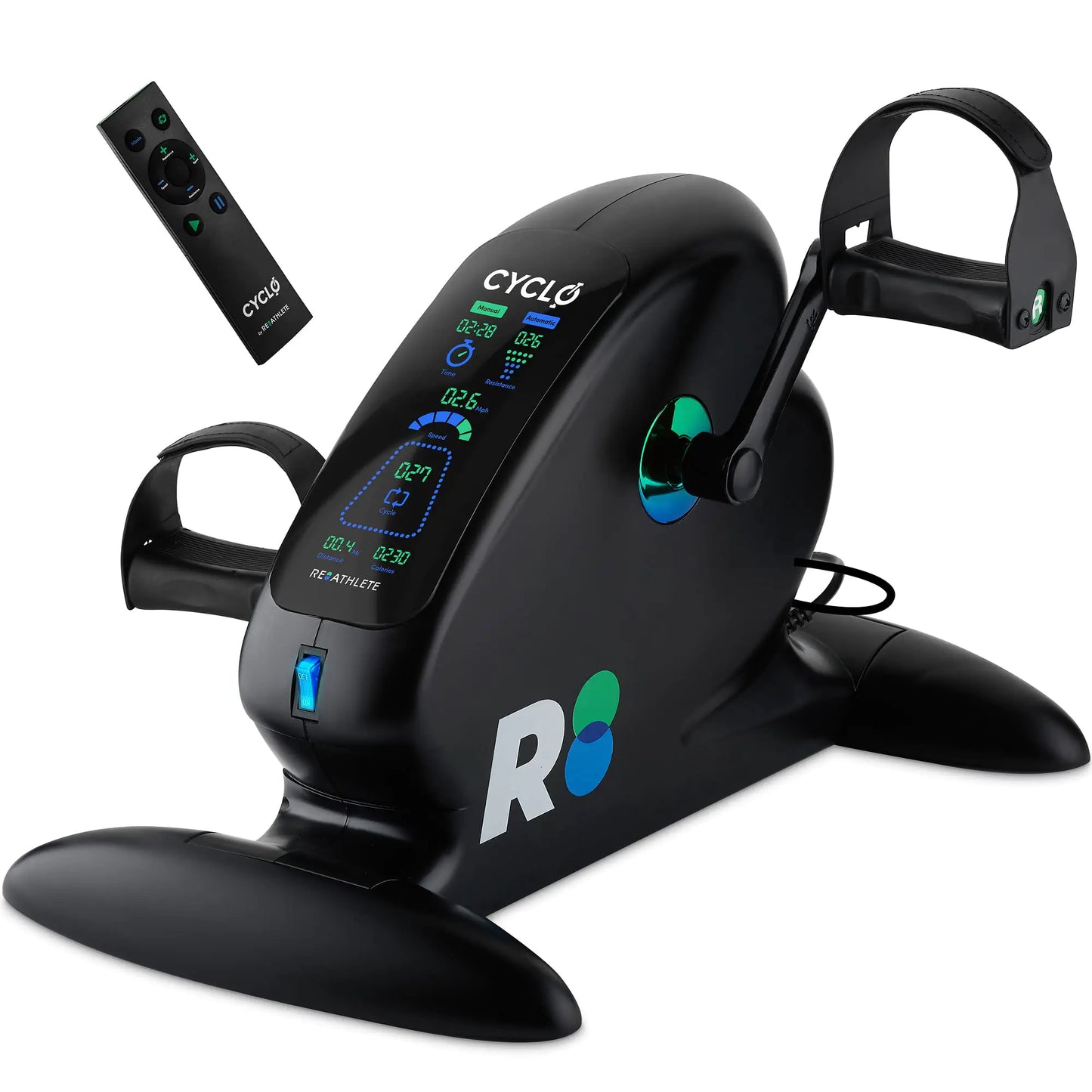 REATHLETE CYCLO DeskCycle: Compact Cardio & Fitness Bike