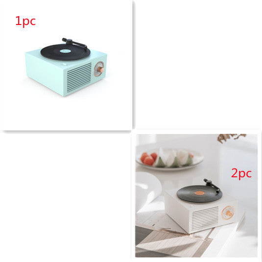 Retro Mini Bluetooth Phonograph Speaker