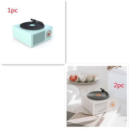 Retro Mini Bluetooth Phonograph Speaker