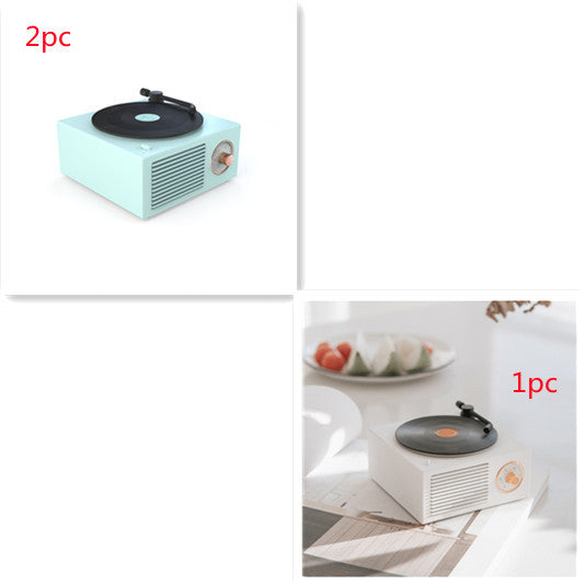 Retro Mini Bluetooth Phonograph Speaker