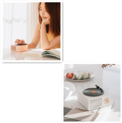 Retro Mini Bluetooth Phonograph Speaker